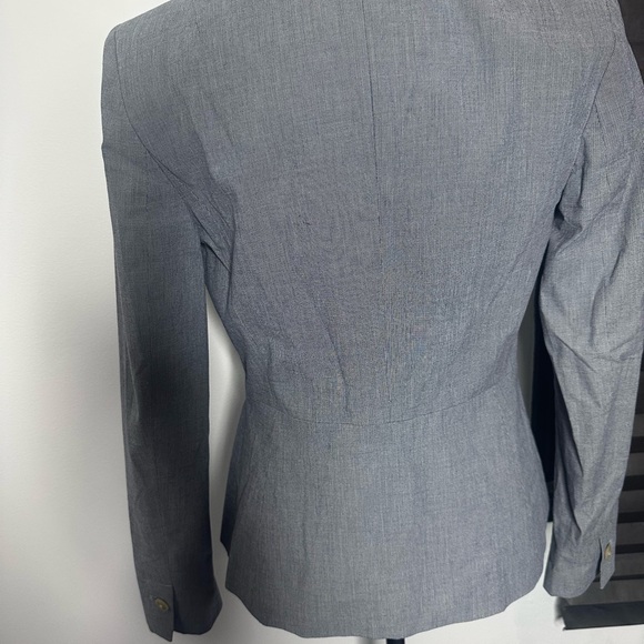 Banana Republic Women's Blue/Gray Blazer - Picture 8 of 15